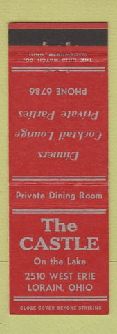 Matchbook Cover - The Castle Lorain OH