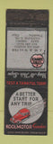 Matchbook Cover - Cities oil gas JM & Walter Franklin OH WORN