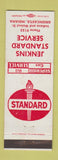 Matchbook Cover - Standard oil gas Jenkins Greencastle IN