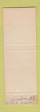 Matchbook Cover - Marathon oil gas McLAughlin Jackson MI WEAR