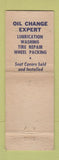 Matchbook Cover - Ted's Gulf oil gas Biddeford ME hillbilly WEAR
