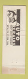 Matchbook Cover - Sunoco oil gas Macpherson Battle Creek MI WEAR