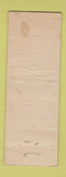 Matchbook Cover - Mobil oil gas Marysville OH WORN