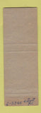Matchbook Cover - Bradley Gulf oil gas Garden City MI WRON