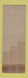 Matchbook Cover - Esso oil gas Becker's Ossining NY low phone # WORN