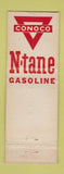 Matchbook Cover - Conoco oil gas Sheffield AL low phone # WEAR