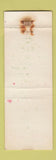 Matchbook Cover - Frank & Mike's Flying A oil gas Corte Madera CA WORN