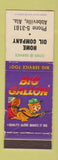 Matchbook Cover - Cities oil gas Abbeville AL WEAR