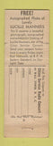Matchbook Cover - Cities oil gas Dearborn MI