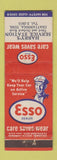 Matchbook Cover - Esso oil gas Harry's Chattanooga TN WEAR