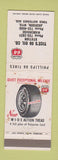 Matchbook Cover - Phillips 66 oil gas Tice's Jackson WY WORN