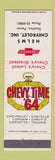 Matchbook Cover - 1964 Chevrolet Helms Steelton PA