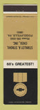 Matchbook Cover - 1968 Chevrolet Fogelsville PA Stanley Strohl