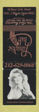 Matchbook Cover - Paradise Club Strip Club girlie New York City