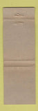 Matchbook Cover - New Campus Restaurant New York City feature girlie WEAR