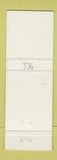 Matchbook Cover - Brass Rail Tavern Strip Club Toronto ON girlie