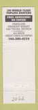 Matchbook Cover - Girls of Glitter Gulf strip club girlie Las Vegas NV