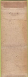 Matchbook Cover - Cleveland OH PRINTING ERROR WORN