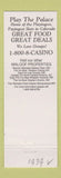 Matchbook Cover - Central Palace Casino Central City Colorado girlie