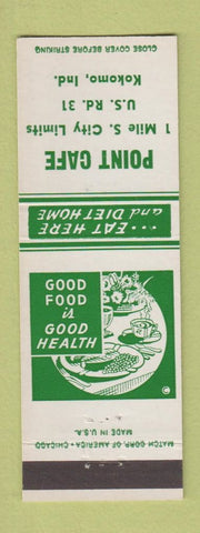 Matchbook Cover - Point Cafe Kokomo IN
