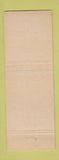 Matchbook Cover - Double V Cafe Alexandria LA