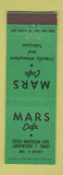 Matchbook Cover - Mars Cafe Lakewood OH