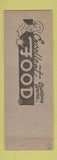 Matchbook Cover - 3 Sisters Cafe Grove City CA