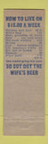 Matchbook Cover - Hi Way Cafe St Johns MI