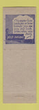 Matchbook Cover - Home Plate Cafe Dalton GA