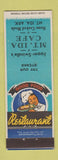 Matchbook Cover - Mt Ida Cafe Mount Ida AR Jipper Swindle