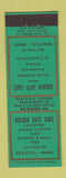 Matchbook Cover - Golden Gate Cafe Seattle WA