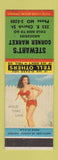 Matchbook Cover - Stewart's Corner Market Greocery pinup