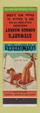 Matchbook Cover - Stewart's Corner Market Greocery pinup