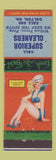 Matchbook Cover - Superior Cleaners Dalton GA low phone # pinup