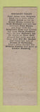 Matchbook Cover - Blvd Grill Pittsburgh PA pinup