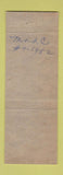 Matchbook Cover - Dooley's Service oil gas Macon IL low phone # pinup