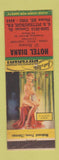 Matchbook Cover - Hotel Diana Pittsburgh PA pinup