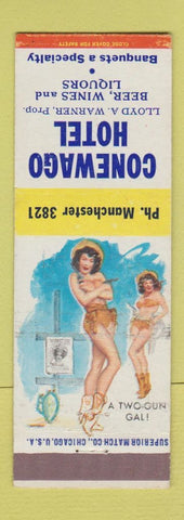 Matchbook Cover - Conewago Hotel Manchester NH? pinup