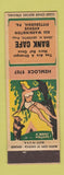 Matchbook Cover - Bank Cafe Pittsburgh PA John Seiferth pinup