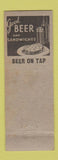 Matchbook Cover - Bank Cafe Pittsburgh PA John Seiferth pinup