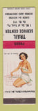 Matchbook Cover - Trail Service Center oil gas? York PA pinup