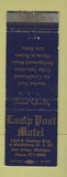 Matchbook Cover - Lamp Post Motel Ann Arbor MI