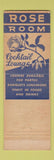 Matchbook Cover - Cawthon Hotel Mobile AL