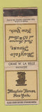 Matchbook Cover - Mayfair House Hotel New York City WORN