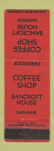 Matchbook Cover - Bancroft House Saginaw MI WEAR