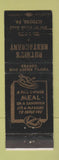 Matchbook Cover - Ruthie's Restaurant Altoona PA WEAR