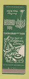 Matchbook Cover - Hotel Manor San Diego cA