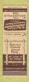 Matchbook Cover - Collegeville Inn PA WEAR