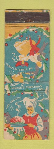 Matchbook Cover - Ry Lock Aluminum Window Screens San Leandro CA Christmas WEAR