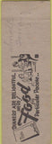 Matchbook Cover - Western Cafe Ruidoso NM cowboy